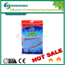 VENTA CALIENTE CE ISO9001: 2008 Red Azul Amarillo Hogar Heavy Duty Limpieza Desechable Wipe